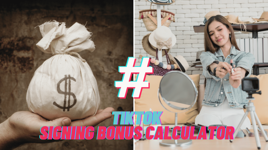 ENTROPI Signing Bonus Calculator for Tiktok Creators